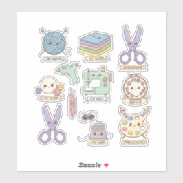 Pegatina Paquete Kawaii de Crafter Adorable