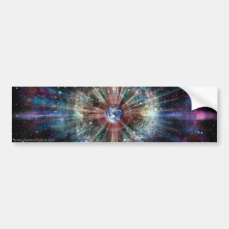 Pegatina Para Coche 05EarthAura-11x3.2-BumperSticker