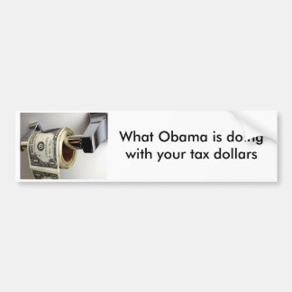 Pegatina Para Coche 08-01-17_money8 [1], qué Obama es doingwith usted…