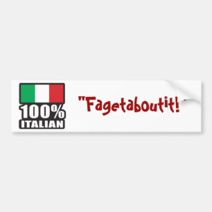 Pegatina Para Coche 100% italiano