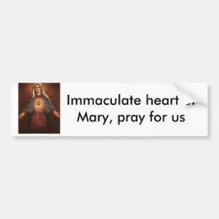 Pegatina Para Coche 136-22521~Mary-s-Immaculate-Heart-Posters, Imma…
