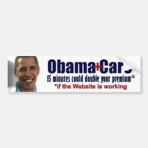 Pegatina Para Coche 15 minutos podían doblar su premio - Obamacare