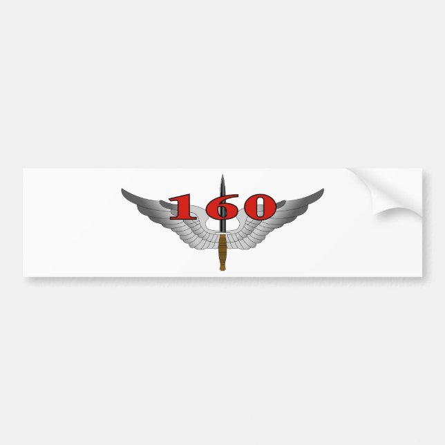Pegatina Para Coche 160.º Regimiento de Aviación de Operaciones Especi (Frente)