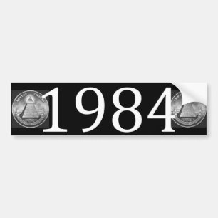 PEGATINA PARA COCHE 1984