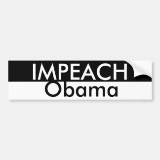 Pegatina Para Coche 1, ACUSA, Obama
