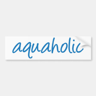 Pegatina Para Coche 1 aquaholic