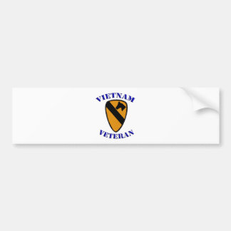 Pegatina Para Coche 1r Veterano de Cav Vietnam