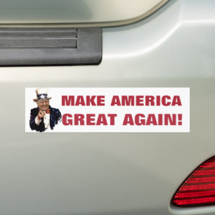 Pegatina Para Coche 2024 Hacer a Estados Unidos grande de nuevo Donald