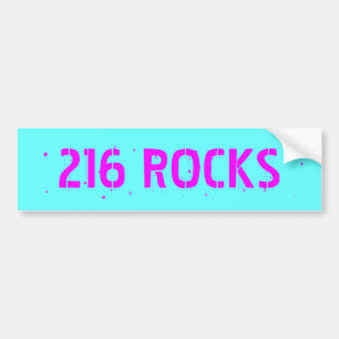 Pegatina Para Coche 216 ROCAS, rocas de Cleveland