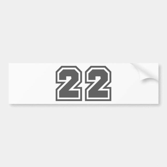 PEGATINA PARA COCHE 22 (Frente)