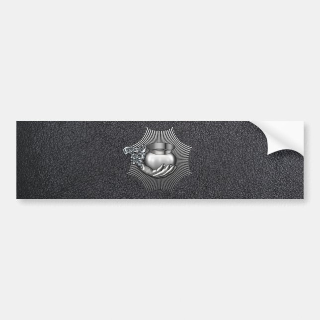 Pegatina Para Coche 23° grado: Caballero de valor (Frente)