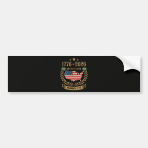 Pegatina Para Coche 250 Aniversario Estados Unidos de América 250 EE.