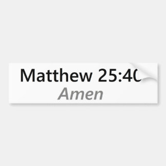 Pegatina Para Coche 25:40 de Matthew