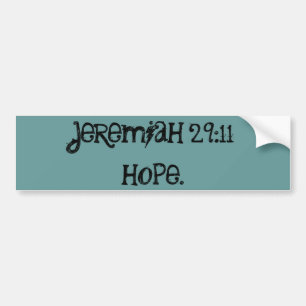 Pegatina Para Coche 29:11 de Jeremiah