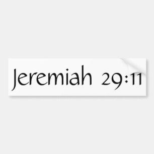 Pegatina Para Coche 29:11 de Jeremiah