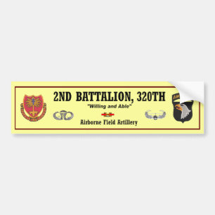 Pegatina Para Coche 2do Bn, 320o FA Bumper.Sticker