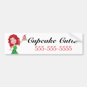 Pegatina Para Coche 311 postres Rubie de Dollface
