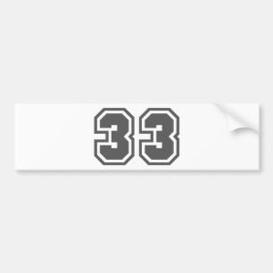PEGATINA PARA COCHE 33