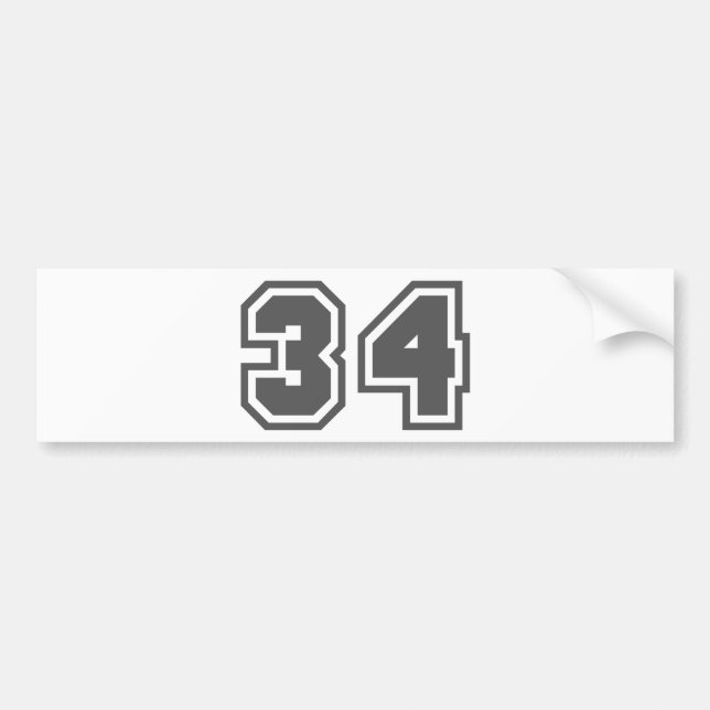 PEGATINA PARA COCHE 34 (Frente)