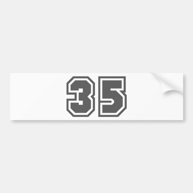 PEGATINA PARA COCHE 35 (Frente)