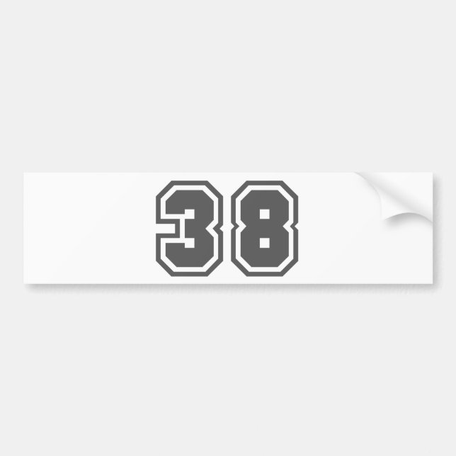 PEGATINA PARA COCHE 38 (Frente)