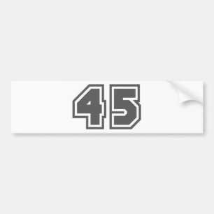 PEGATINA PARA COCHE 45