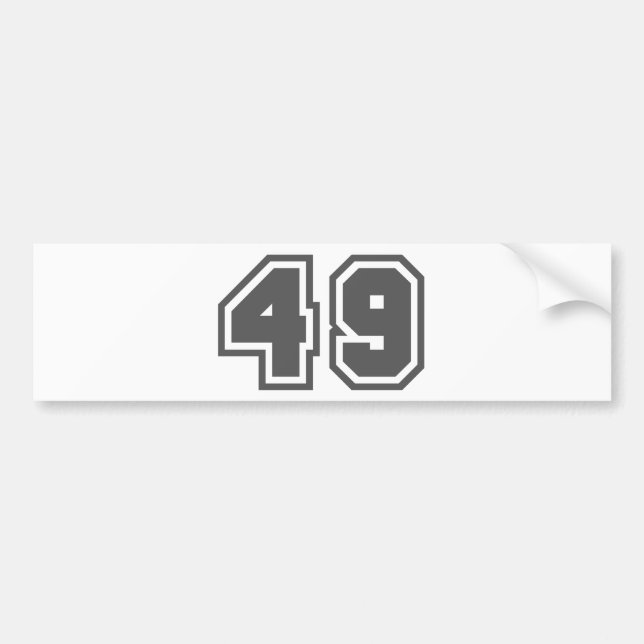 PEGATINA PARA COCHE 49 (Frente)