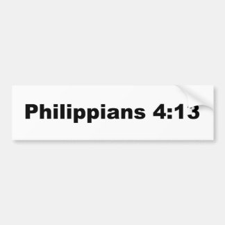 Pegatina Para Coche 4:13 de los filipenses