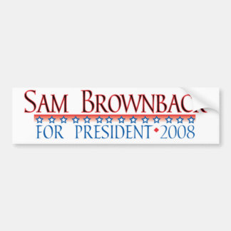 Pegatina Para Coche 4prez-brownback