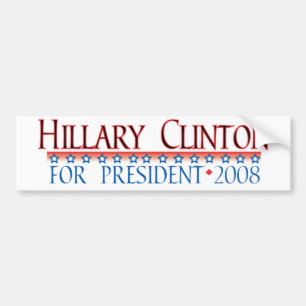 Pegatina Para Coche 4prez-clinton