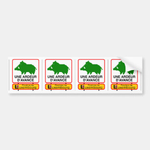 Pegatina Para Coche 4x Pequeño STICKER TRANSPORTA - un CALOR POR