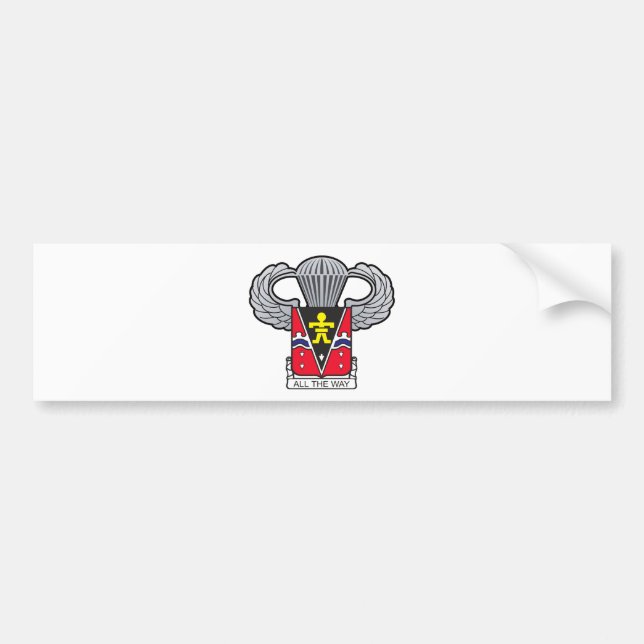 Pegatina Para Coche 509a Ala aerotransportada 2 (Frente)