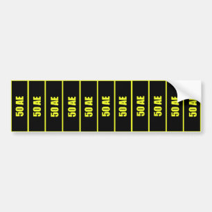 Pegatina Para Coche 50 AE - Ammo Can Decals