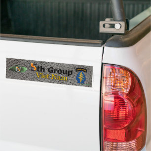 Pegatina Para Coche 5th Special Forces Boinas Verdes Vietnam 