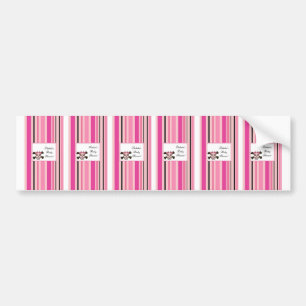 Pegatina Para Coche 6 Hershey's Miniature Labels Girl Pink Punk Skull