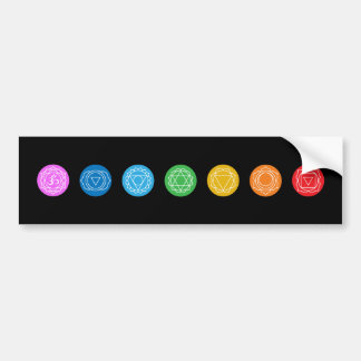 Pegatina Para Coche 7 chakras