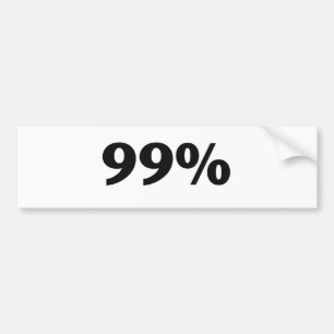 PEGATINA PARA COCHE 99%