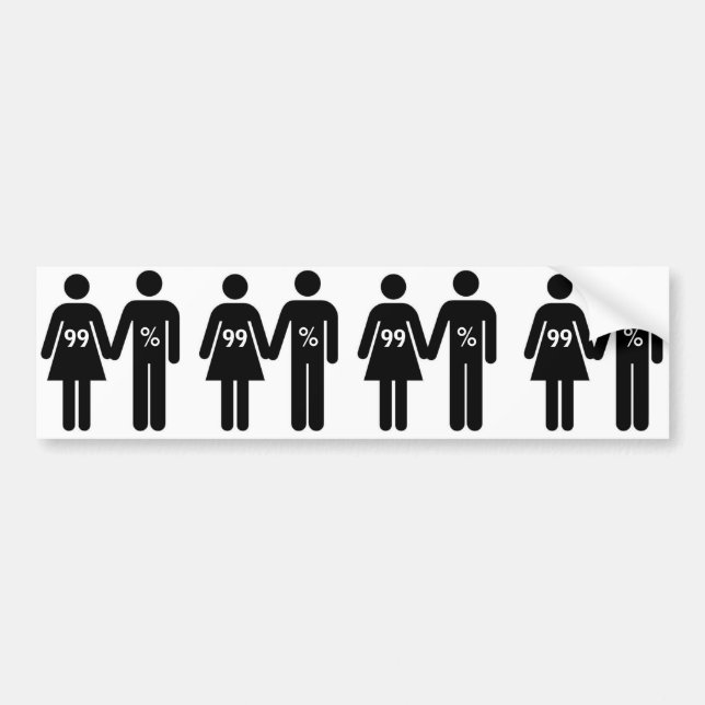 PEGATINA PARA COCHE 99% (Frente)