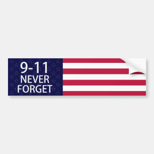 Pegatina Para Coche 9-11 nunca olvide