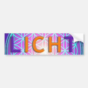 Pegatina Para Coche A_violet, Blume Des Lebens Lichtgestalt