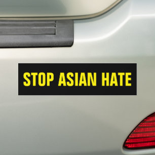 Pegatina Para Coche AAPI Stop Asian Hate