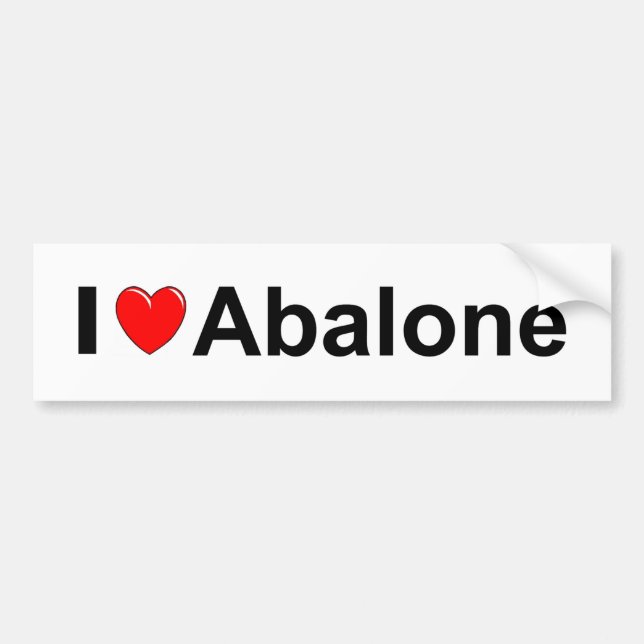 Pegatina Para Coche Abalone (Frente)