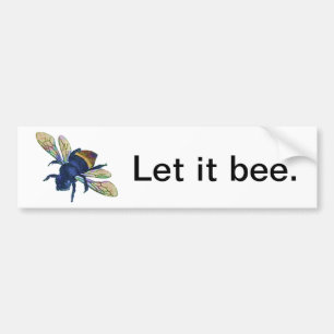 Pegatina Para Coche Abeja
