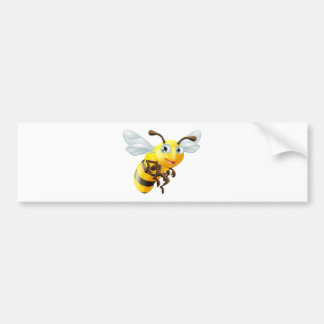 Pegatina Para Coche Abeja del dibujo animado