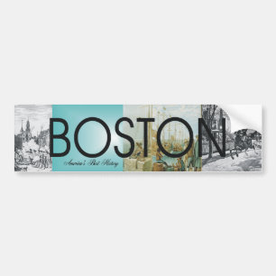 Pegatina Para Coche ABH Boston