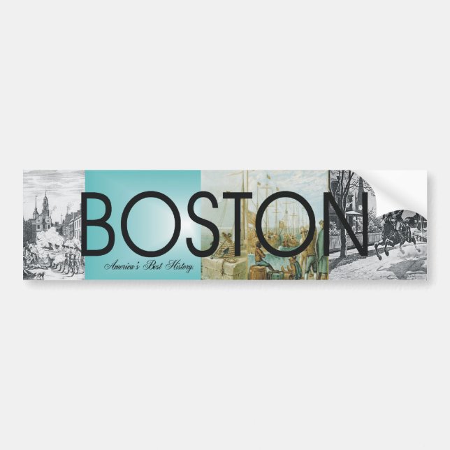 Pegatina Para Coche ABH Boston (Frente)