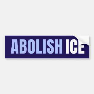 Pegatina Para Coche Abolir ICE político anti Trump