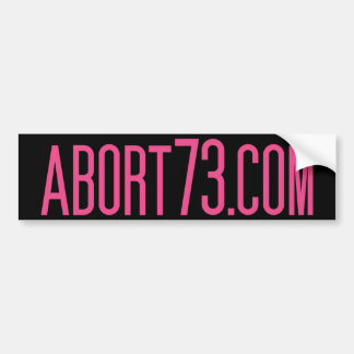 Pegatina Para Coche Abort73.com