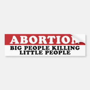 Pegatina Para Coche Aborto