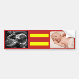 Pegatina Para Coche Aborto de la igualdad